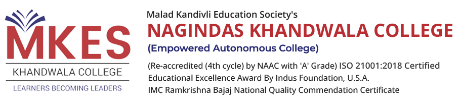 MKES Shri Vile Parle Kelavani Mandal's Khandwala College official logo